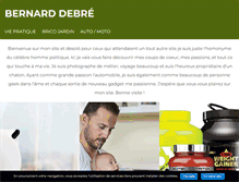 Tablet Screenshot of bernarddebre.fr